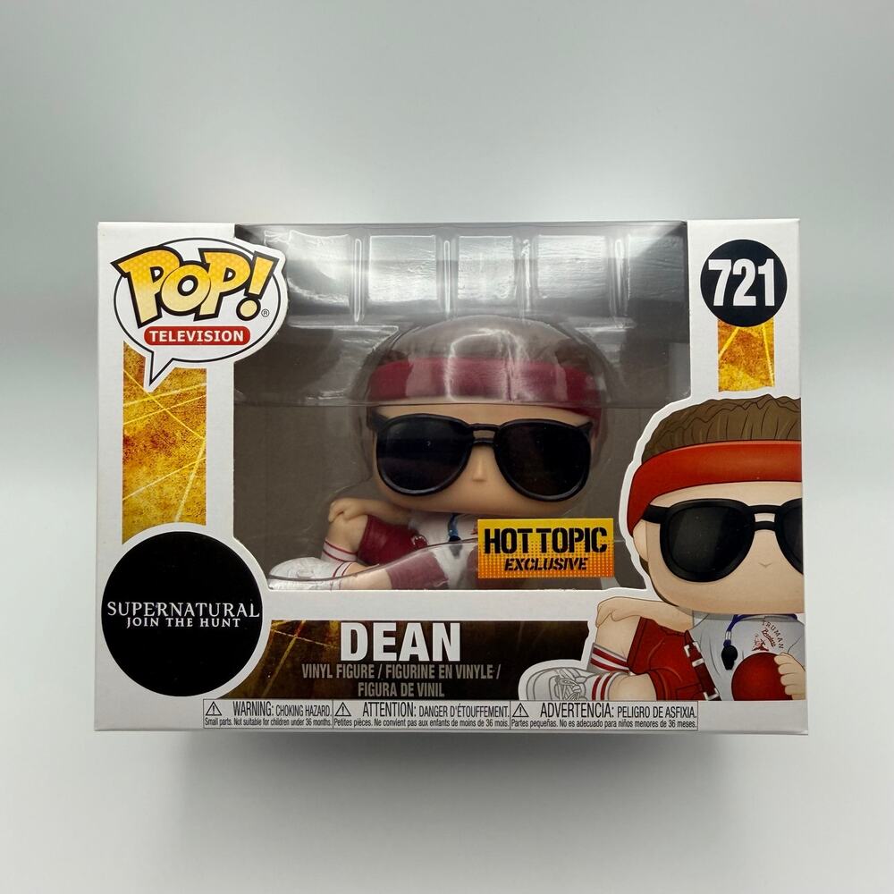 Funko Pop Supernatural Dean #721 Hot Topic Exclusive Join the Hunt Vaulted